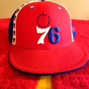 76ers Hardwood Classics Fitted Hat